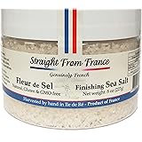 Straight from France French Fleur De Sel Finishing Sea Salt (8 oz)