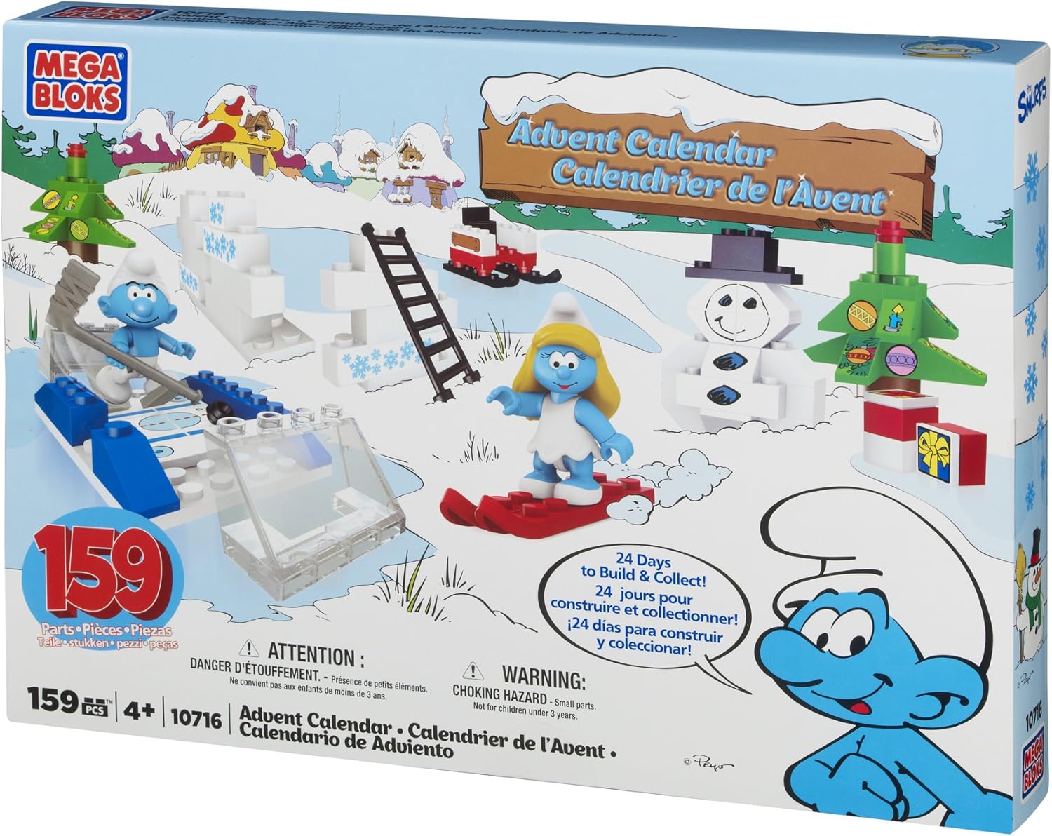 mega bloks advent calendar 2018