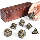 Wiz Dice Titan Dice - Polyhedral Large Dice Set for