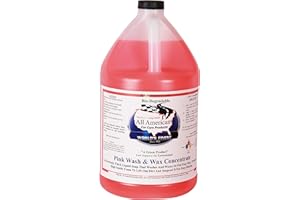 All American Car Care Products Pink Wash & Wax Concentrate (1 Gallon)