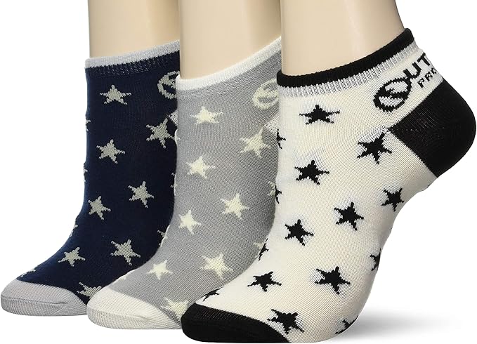 Amazon アウトドアプロダクツ スニーカー用ソックス スターソックス 3足組 レディース 23 25cm Outdoor Products アウトドアプロダクツ アソートa 日本 Free サイズ 靴下 通販
