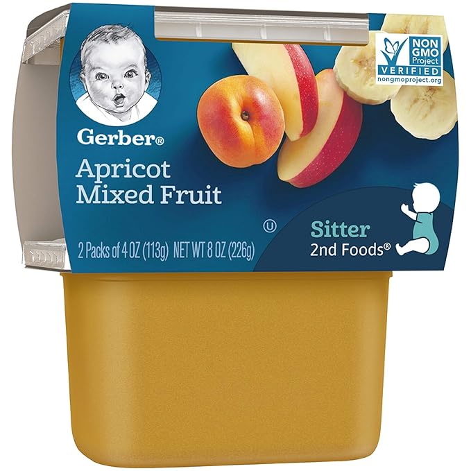 gerber apricot mixed fruit