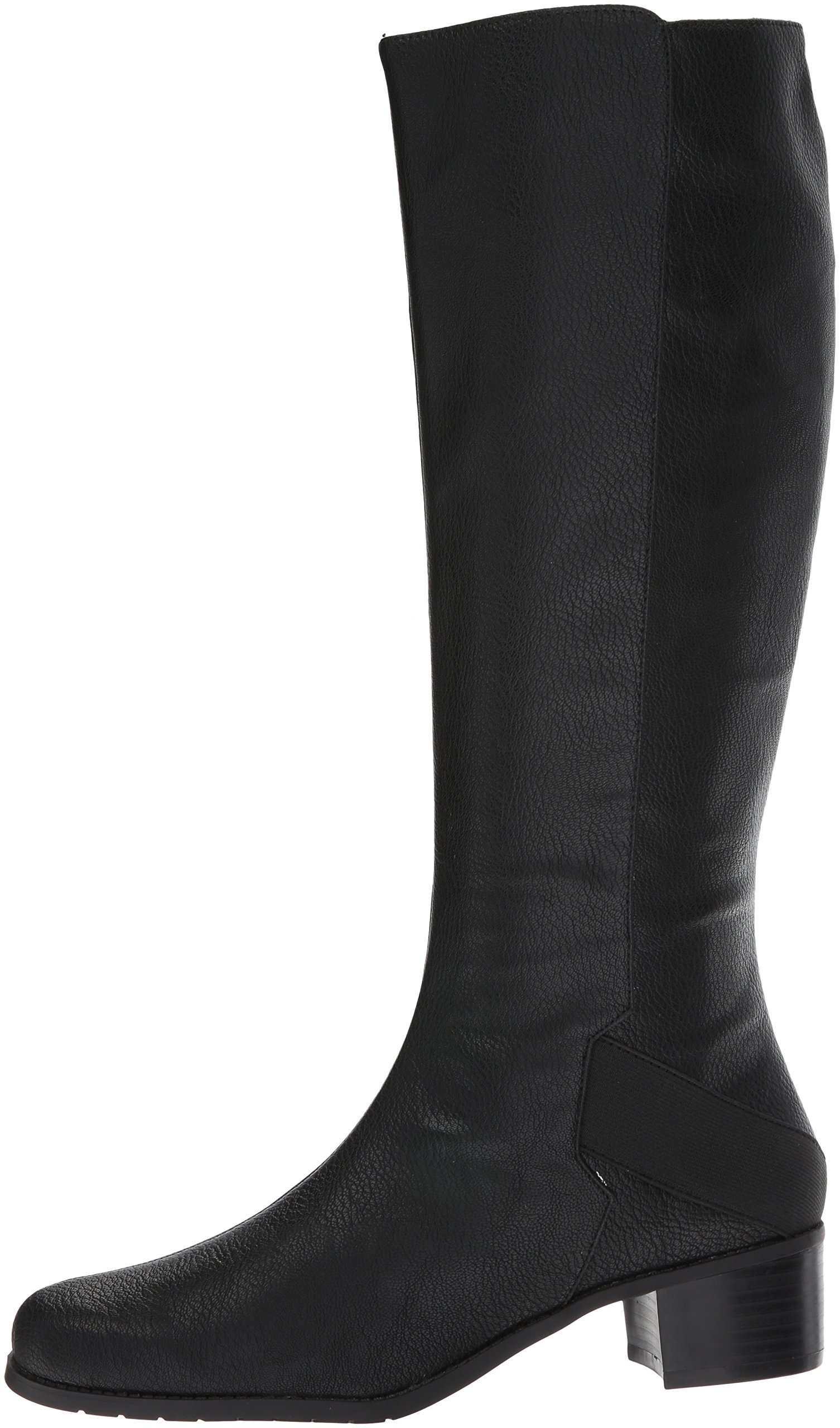 A2 by Aerosoles Women's CRAFTWORK Knee High Boot, Black Polyurethane, 7 M US - Image 6