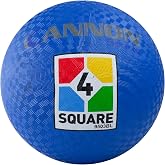 Cannon Sports 4 Square Playground Balls - 8.5 Inch - for Kickball, Handball &amp; Dodgeball