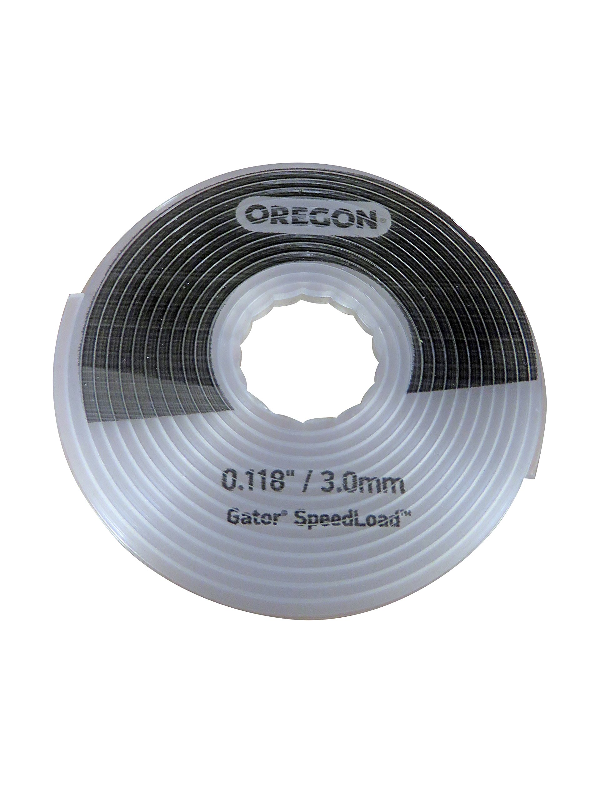 Oregon 24-518-25 3.0 mm x 5.52 m Large Gator SpeedLoad Replacement Trimmer Line Disc - White (Pack of 25)