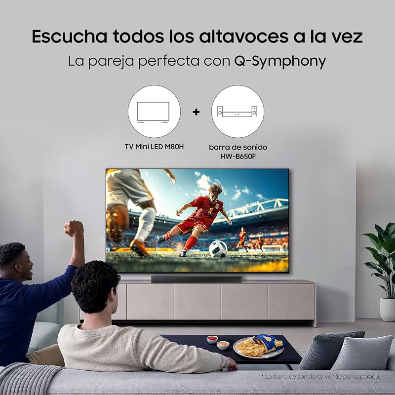 TV Mini LED M80H 55" 4K Smart TV con IA