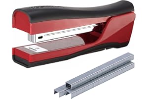 Bostitch B696R-RED Dynamo 4 in 1 Standup Stapler with Intergrated Pencil Sharpener, Red