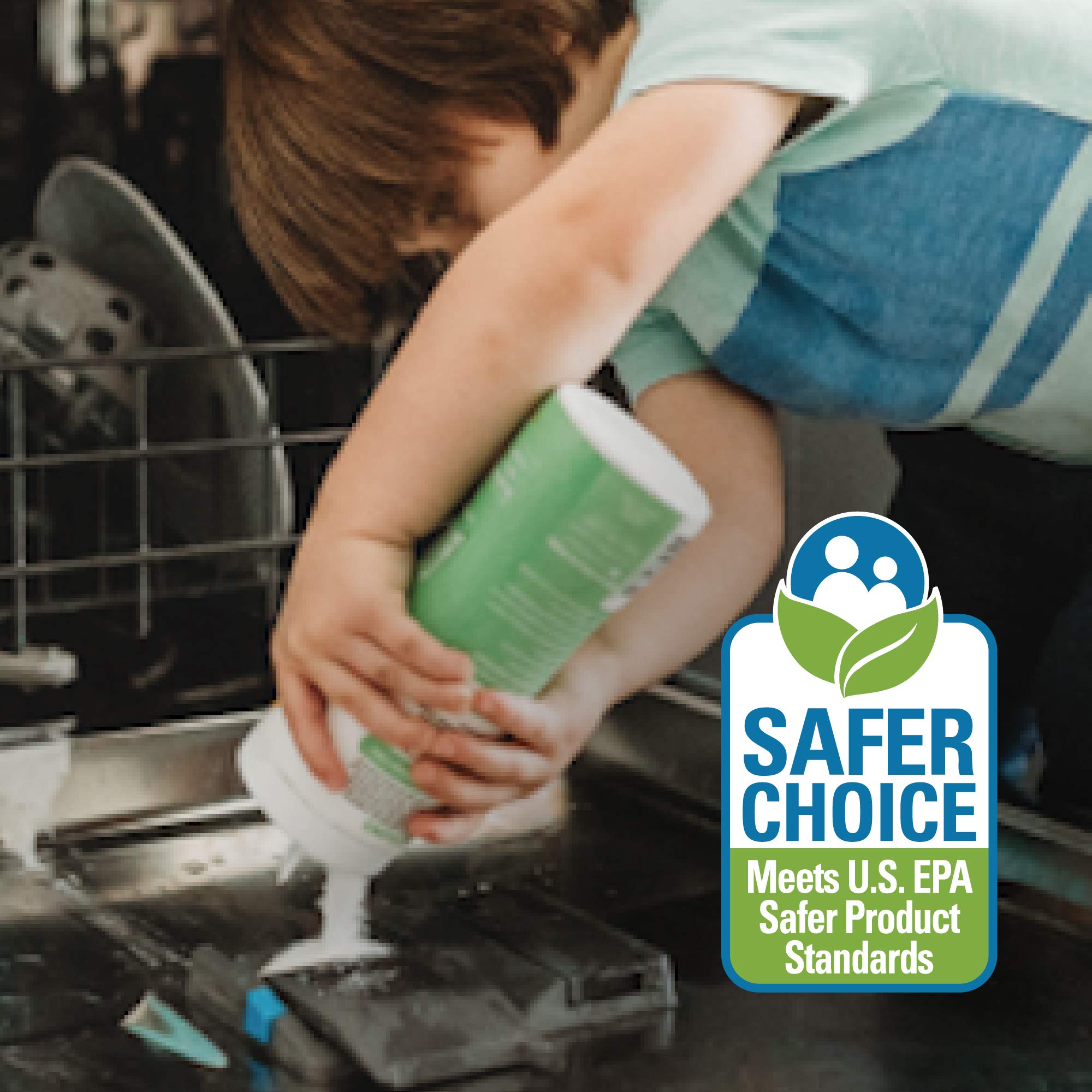 Lemi Shine Dish Detergent Booster, Hard Water Stain Remover, MultiUse