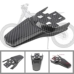 ABCERRSI Sur ron back fender,Imitation Carbon Fiber