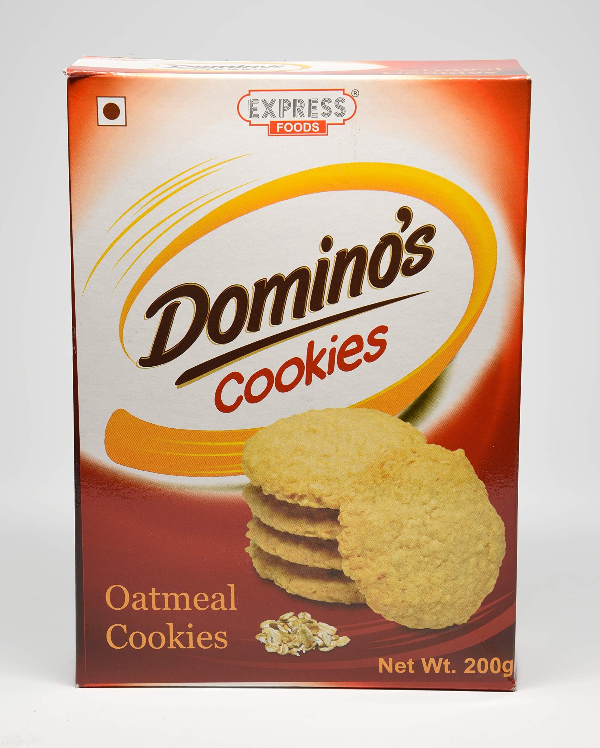 Express Foods Oatmeal Dominos Cookies, 200 g
