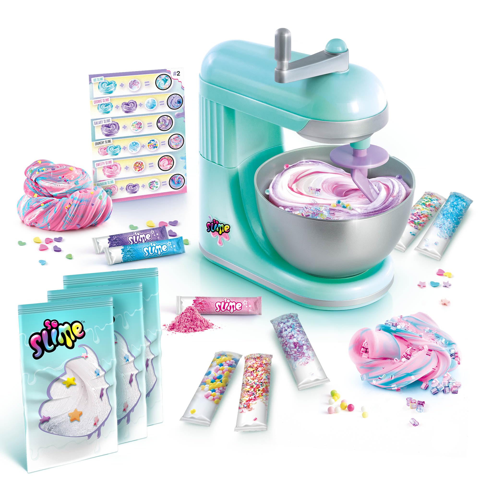 Canal Toys So Slime Marble Twist N Slime Mixer, White