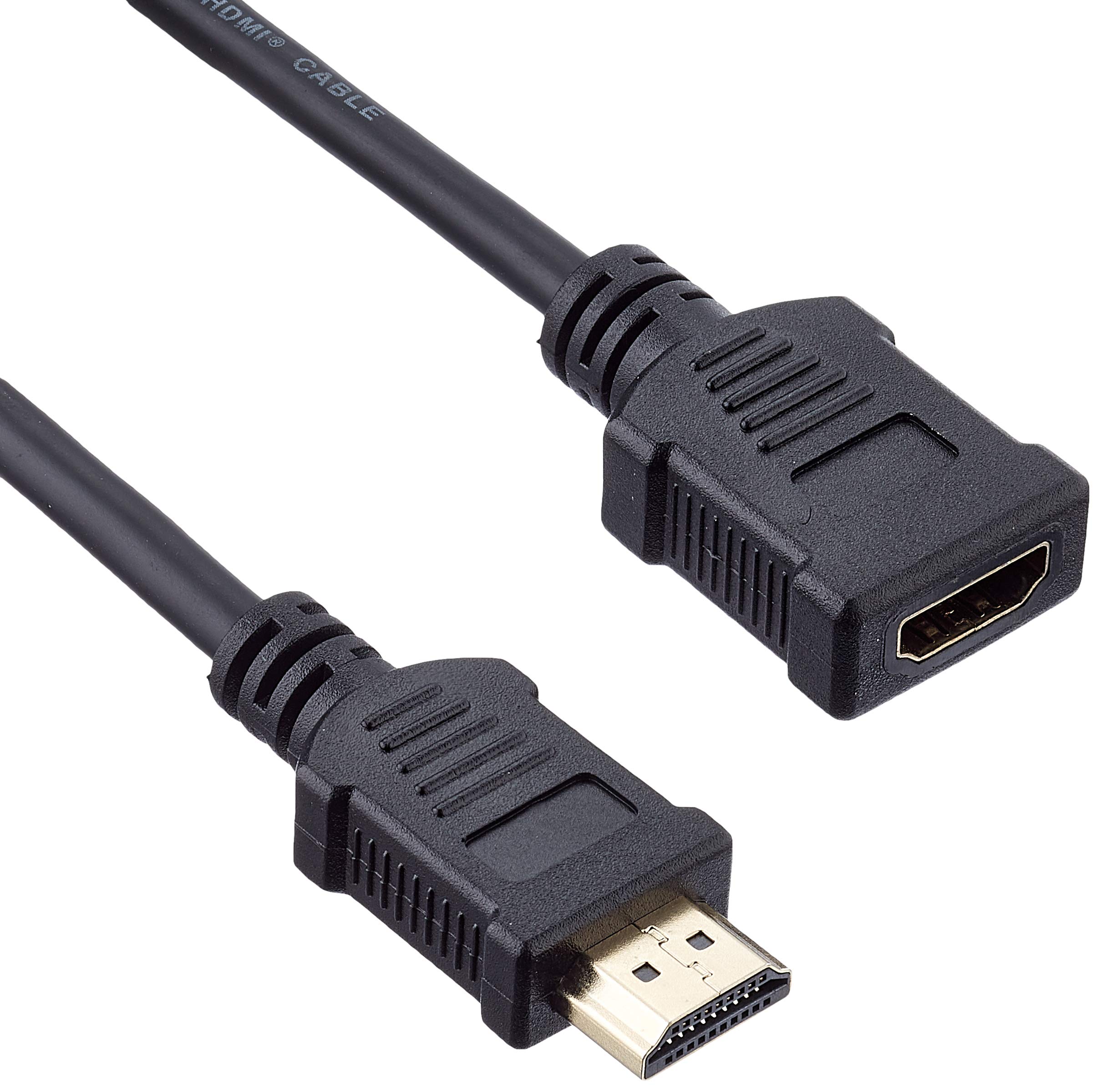 Pro Signal PSG90896 HDMI Male to HDMI Female Lead with Gold Connectors, 0.5m