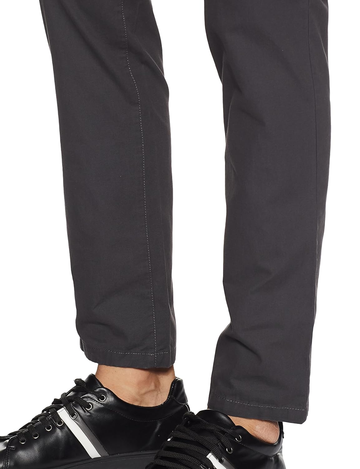 peter england men's super slim casual trousers