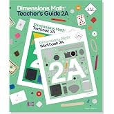 Dimensions Math Teacher's Guide 2A | Singapore Math Inc. [Spiral-bound]
