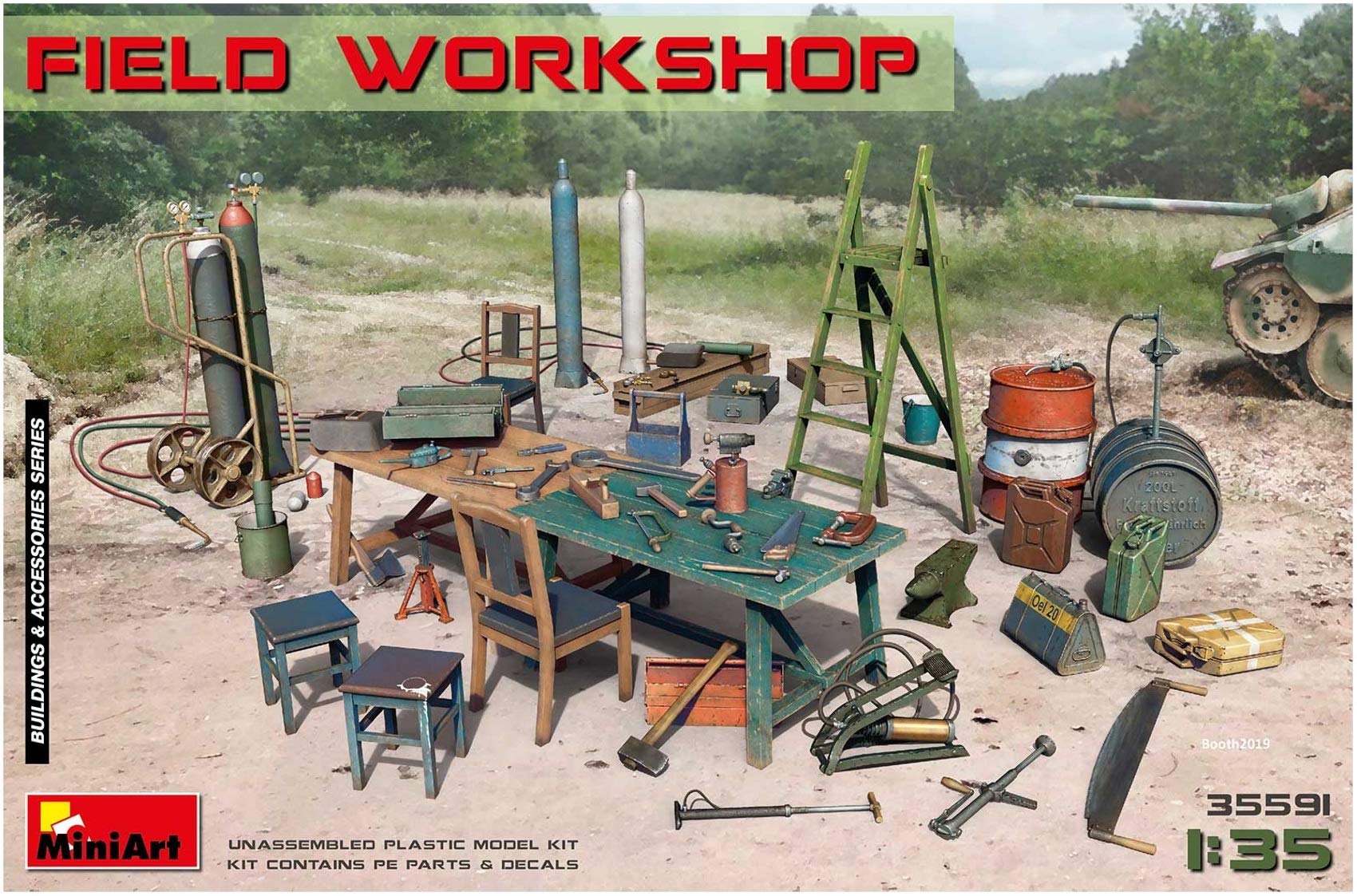 Miniart 1: 35 - Field Workshop