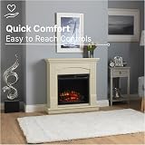 Dimplex Chadwick CDW15XHD Optiflame Electric Fire Suite Fireplace 1500 Watt view 2