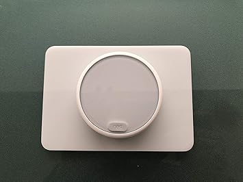 Replacement Rectangular Trim Wall Plate For Nest Gen 1 Gen 2 Gen 3 And E Learning Thermostats Shiny White Size 4 25 X 6 Amazon Com