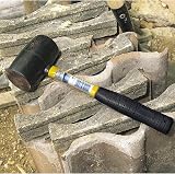 Draper Expert 750g Rubber Mallet Soft Hammer Fibreglass Shaft Shock Absorbing view 2