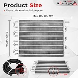 8 Pass Ultra-Cool Tube And Fin Transmission Cooler