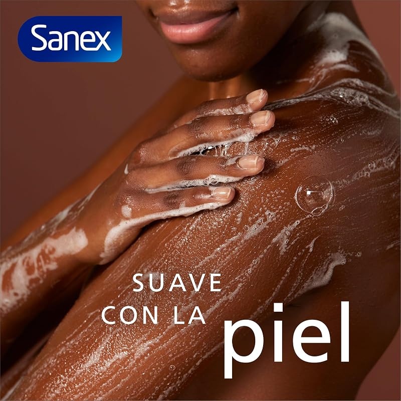 Sanex Expert Care Kids Shower Gel, Pack 6 Uds x 475ml, Gel para Crianças, Hipoalergénico, 12H de Hidratação, Dermatologicamente Testado, Aprovado pelo Pediatra
