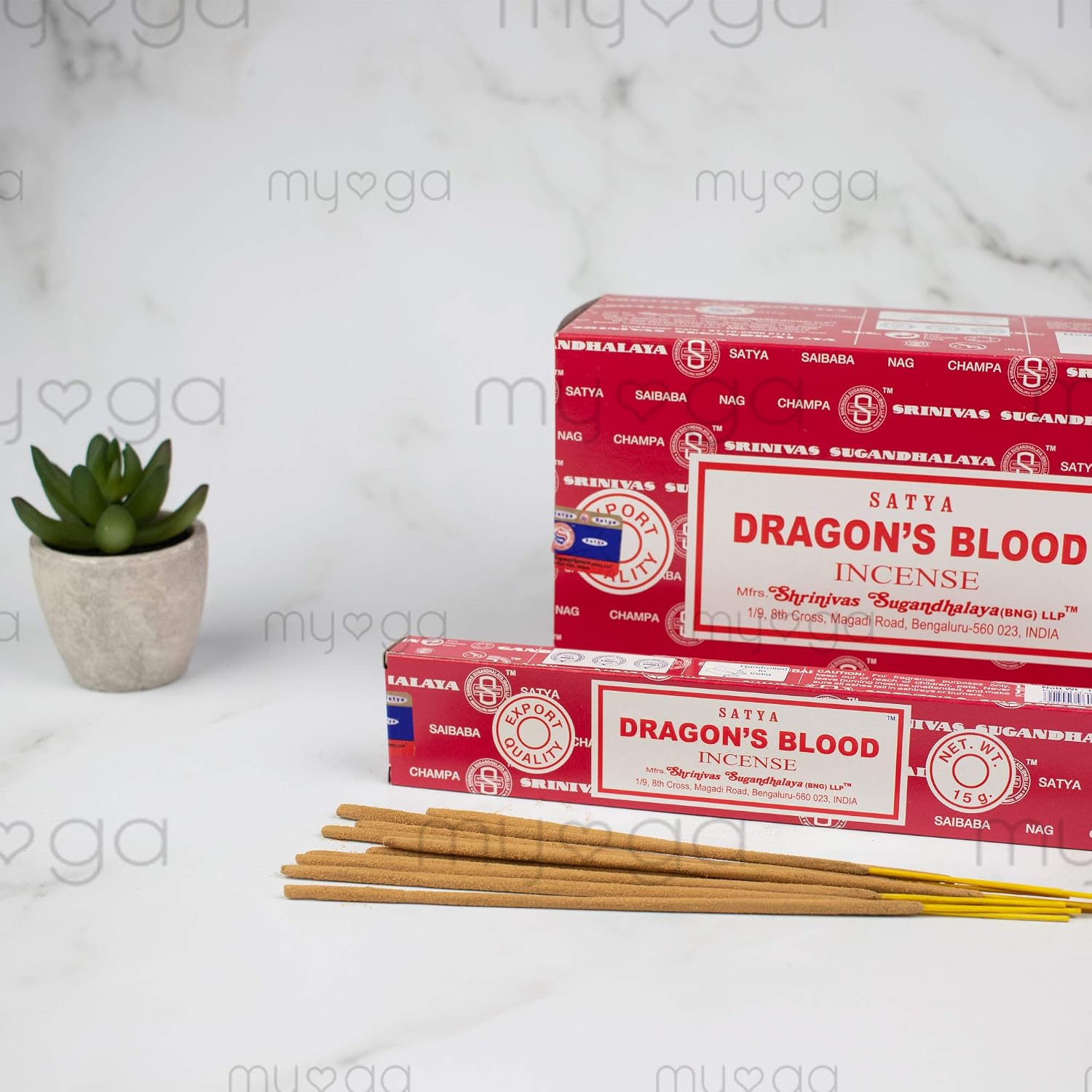 Satya Incense Sticks, Black, Dragon's Blood - Image 3