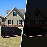 Turtle Life Garden Sofa Cover Heavy Duty UV Water Resistant 152x89x89 Black view 7