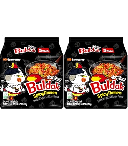 Amazon.com : Samyang 2X Spicy Chicken Flavor Ramen 140g : Grocery