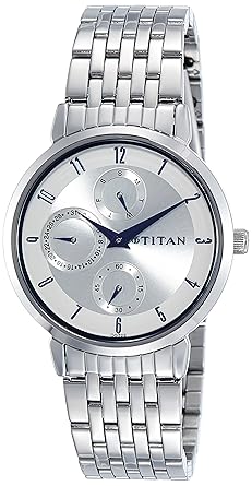 Neo Analog White Dial Women's Watch-2569SM03