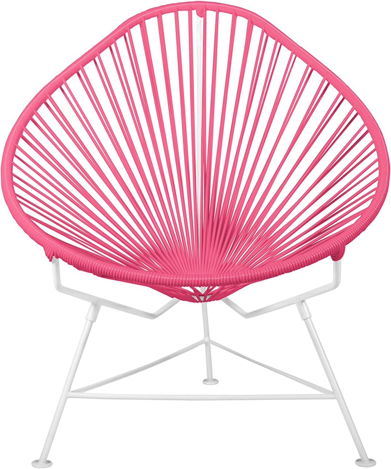 i01-02-05 Acapulco Chair, Adult, Pink/White