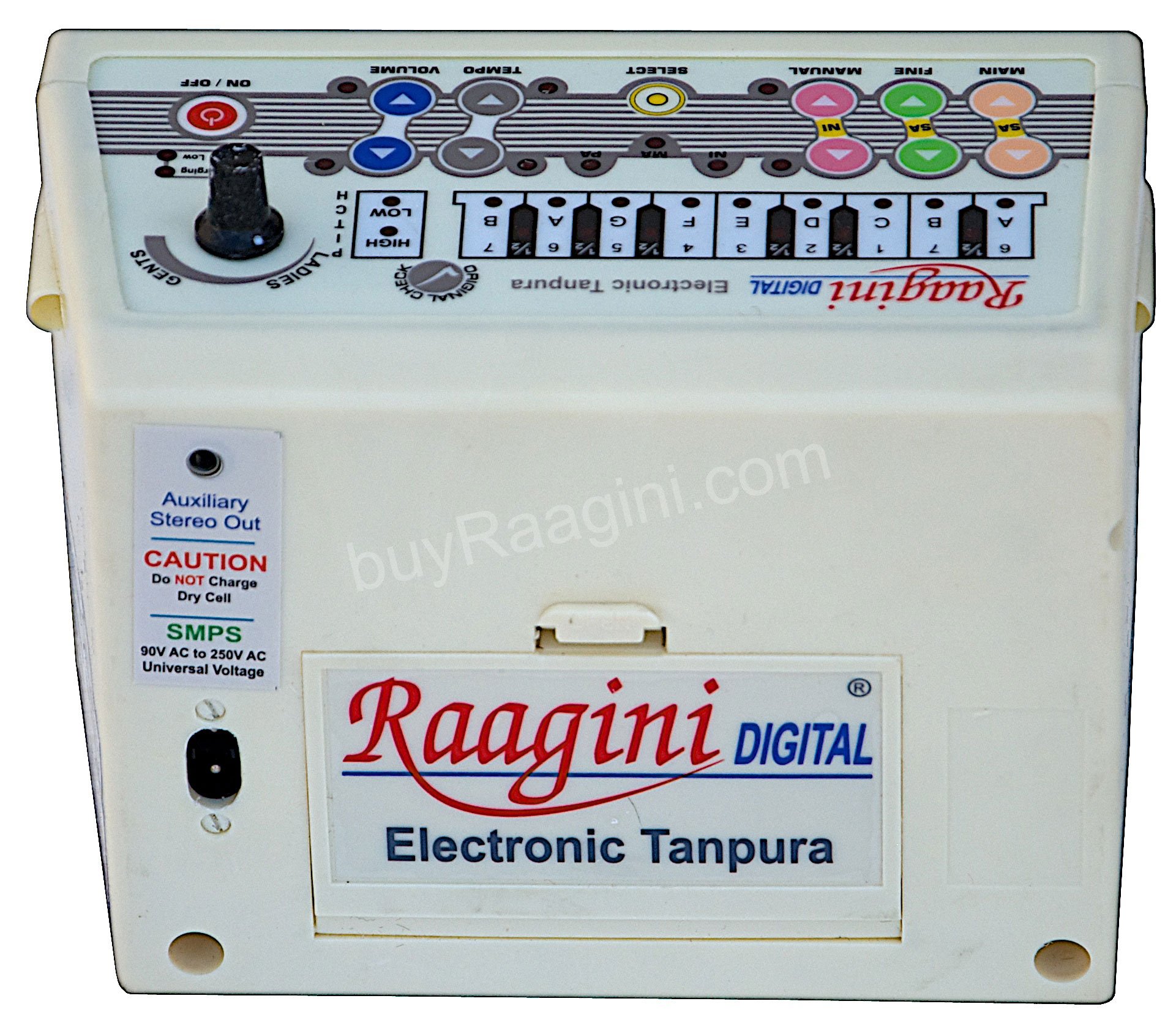 Raagini Digital Electronic Tanpura by Sound Labs Tambura (PDIDG