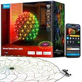 Govee Halloween Sphere Net Lights, for 1.8-3ft Diameter Spherical Bushes | Smart RGBIC Outdoor Mesh Lights, IP67,160LEDs , 64+ Modes, Compatible with Matter, for Lawns, Garden, Patio, Holiday Decor
