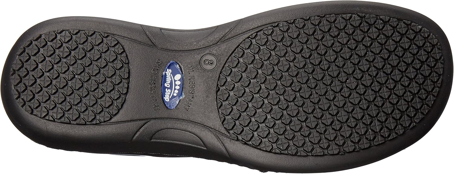 spring step belo work clog