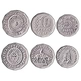 3 Coins from Argentina | Argentine Coin Set