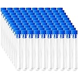 Clear Plastic Test Tube with Cap, 16x100mm, 10 ml
