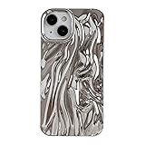 Caseative for iPhone 14 Case,Pleated Water Ripple