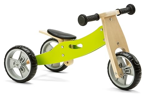 wooden tricycle balance bike