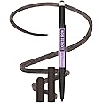 Maybelline Express Brow 2-In-1 Pencil and Powder Eyebrow Makeup, Black Brown, 1 Count