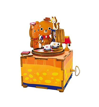 Robotime Love Story 3D Wooden Music Box Kit