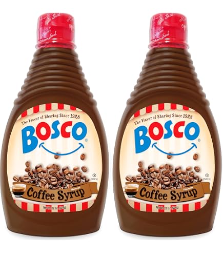 Amazon.com : Bosco Original Chocolate Syrup, 22oz Squeeze Bottle