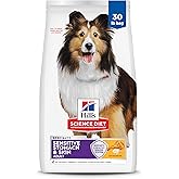 Hill's Science Diet Sensitive Stomach & Skin, Adult 1-6, Stomach & Skin Sensitivity Support, Dry Dog Food, Chicken Recipe, 30 lb Bag