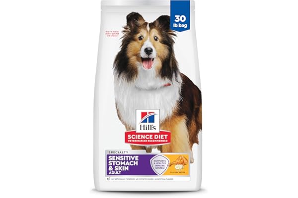 Hill's Science Diet Adult Sensitive Stomach & Skin Dry Dog Food, Chicken, 30 lb product