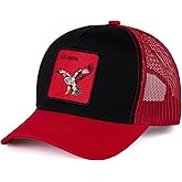 City-Flex Football Fan Patch Trucker Hat - Netted Snapback Baseball Cap with Team Design for Men & Women