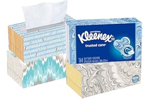 KLEENEX Trusted Care Everyday, 144 Tissues per Box, 12 Boxes