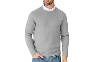COOFANDY Men's Crewneck Sweater Casual Dress Pullover Sweater Slim Fit Lightweight Long Sleeve Raglan Sweaters