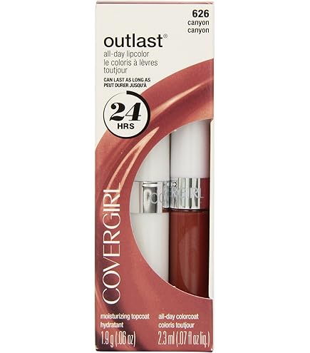 口紅 COVERGIRL OUTLAST ALL-DAY 570 COVERGIRL Lip Color Liquid Lipstick and Moisturizing Topcoat My