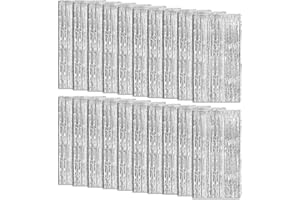 20 Pack Foil Curtain Backdrop Silver Metallic Tinsel Foil Fringe Curtains Photo Booth Props for Birthday Wedding Engagement B