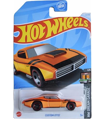 Amazon.com: Hot Wheels Custom Otto 173/250, Purple : Arts, Crafts