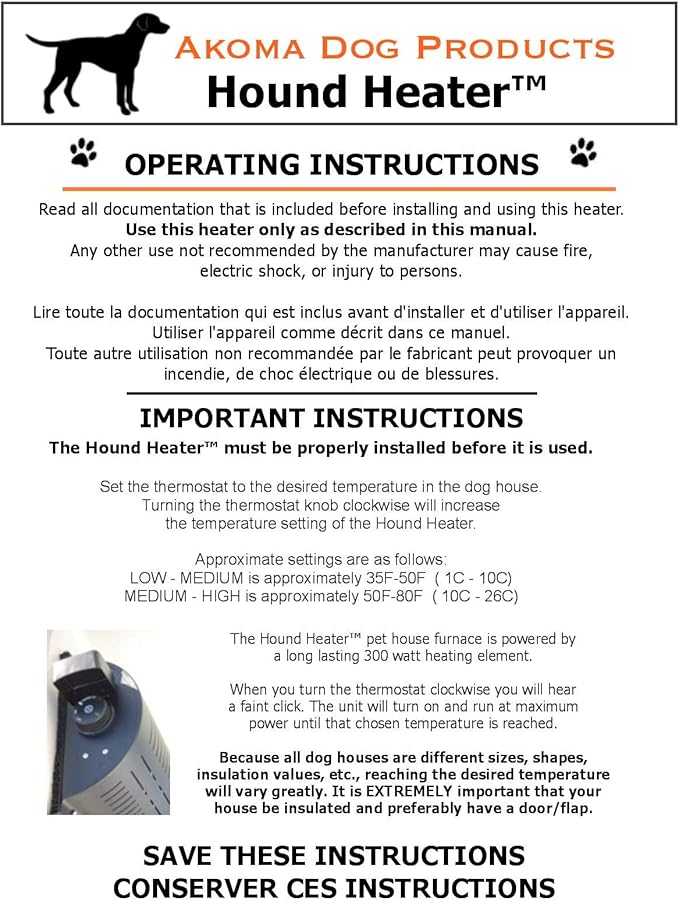 heater box for dog house