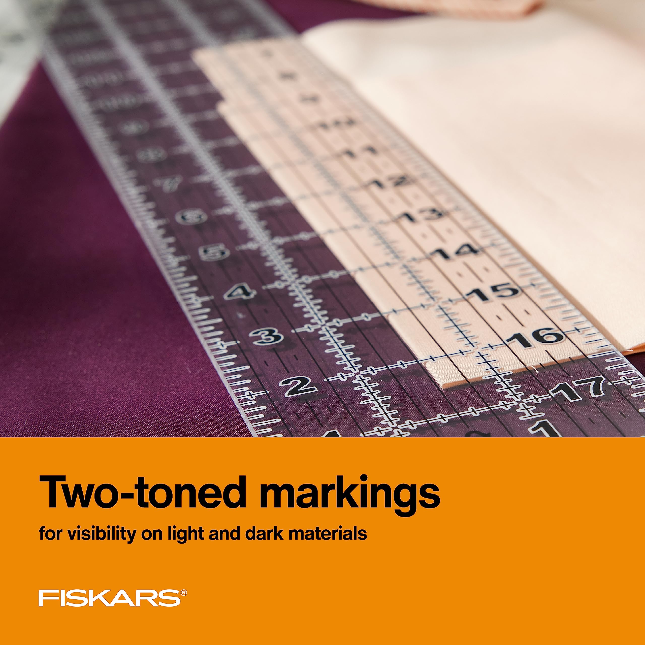 Fiskars Sewing Ruler, 3