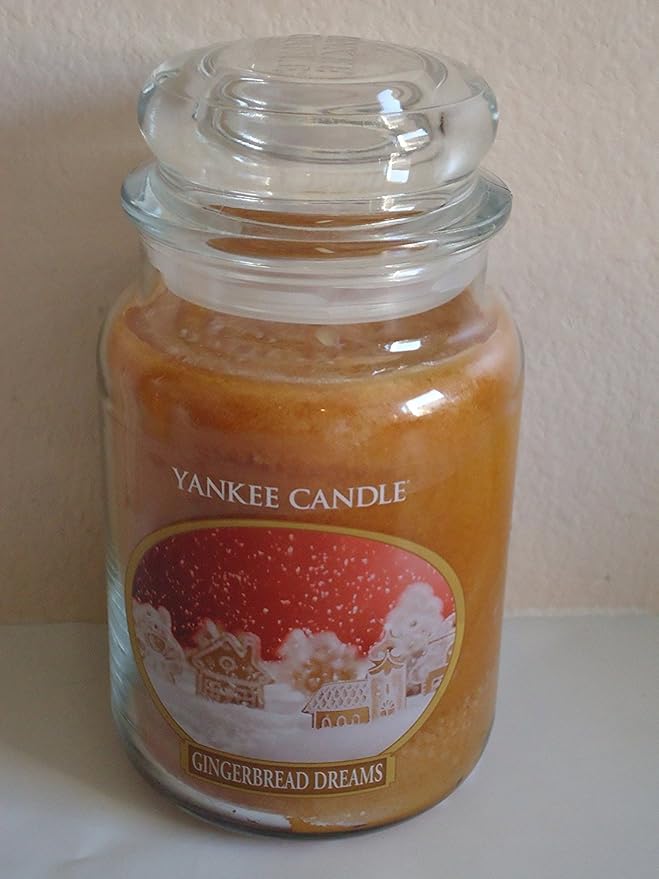 Gingerbread Dreams 22 Oz Large Jar Yankee Candle Amazon.co.uk